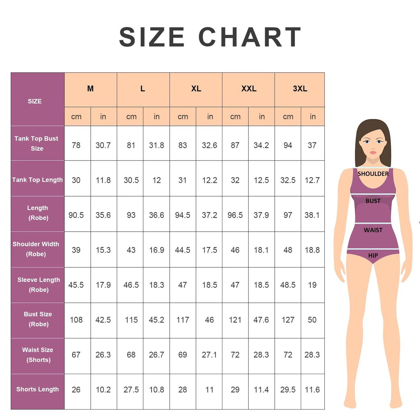 Sexy Lingerie, Silk Satin Pajamas for Women, Womens Summer Pajamas Pjs Sets of 4 Pcs with Floral Lace Top Shorts and Robe, Gift for Women, Burgundy, XXL